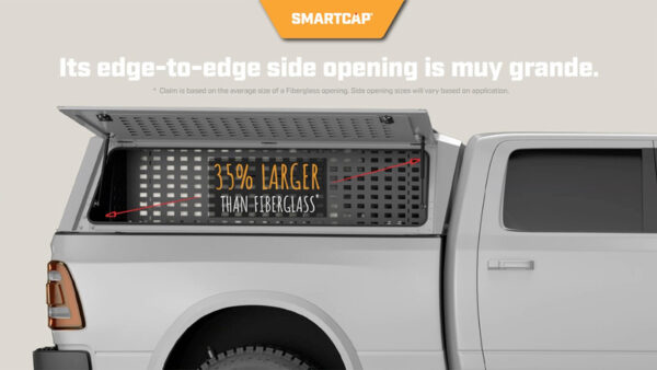 SmartCap Edge Commercial Truck Cap - Image 3
