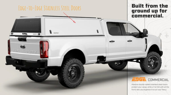 SmartCap Edge Commercial Truck Cap - Image 4