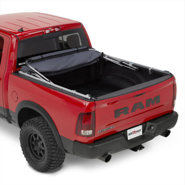 Softopper Black w/ Regular Clamps for 09-25 RAM 1500 (5’6″ Bed) – SO-RAM65-BSR - Image 2
