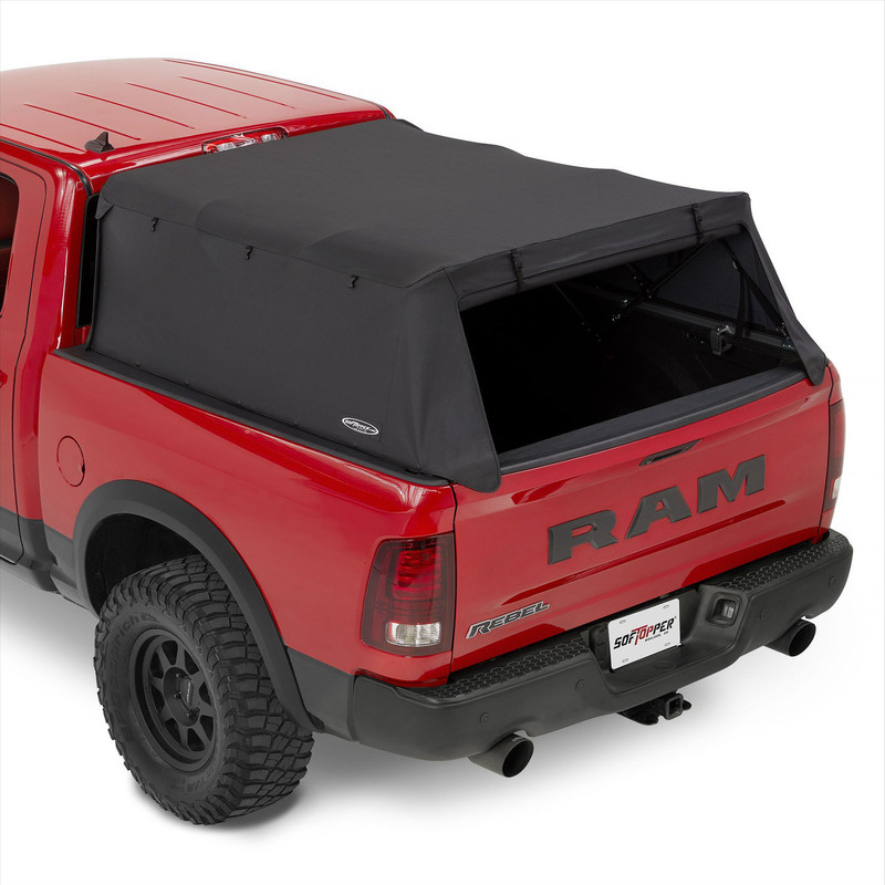 Softopper Black w/ Regular Clamps for 09-25 RAM 1500 (5’6″ Bed) – SO-RAM65-BSR - Image 4